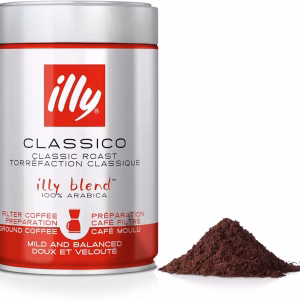 Illy classico classic roast filter coffee, 250 g